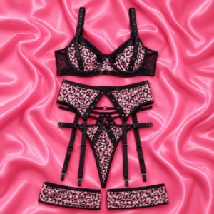 The Leopard Γtoileβ’ Lingerie Set